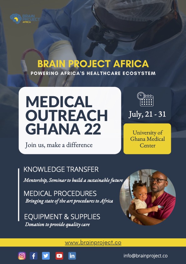 Brain Project Africa, Medical Outreach 2022